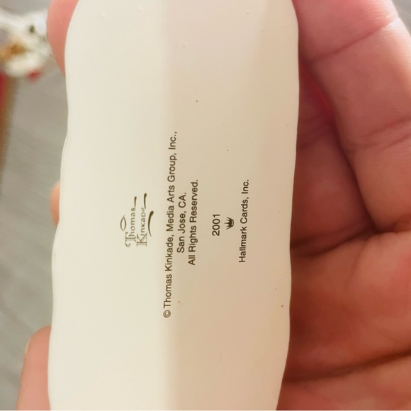 Victorian Christmas Memories Boy on Sled, Snowman, Lamppost Hallmark Ornament 01 - Picture 7 of 15